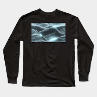 Seamless Futuri Texture Patterns XIV Long Sleeve T-Shirt